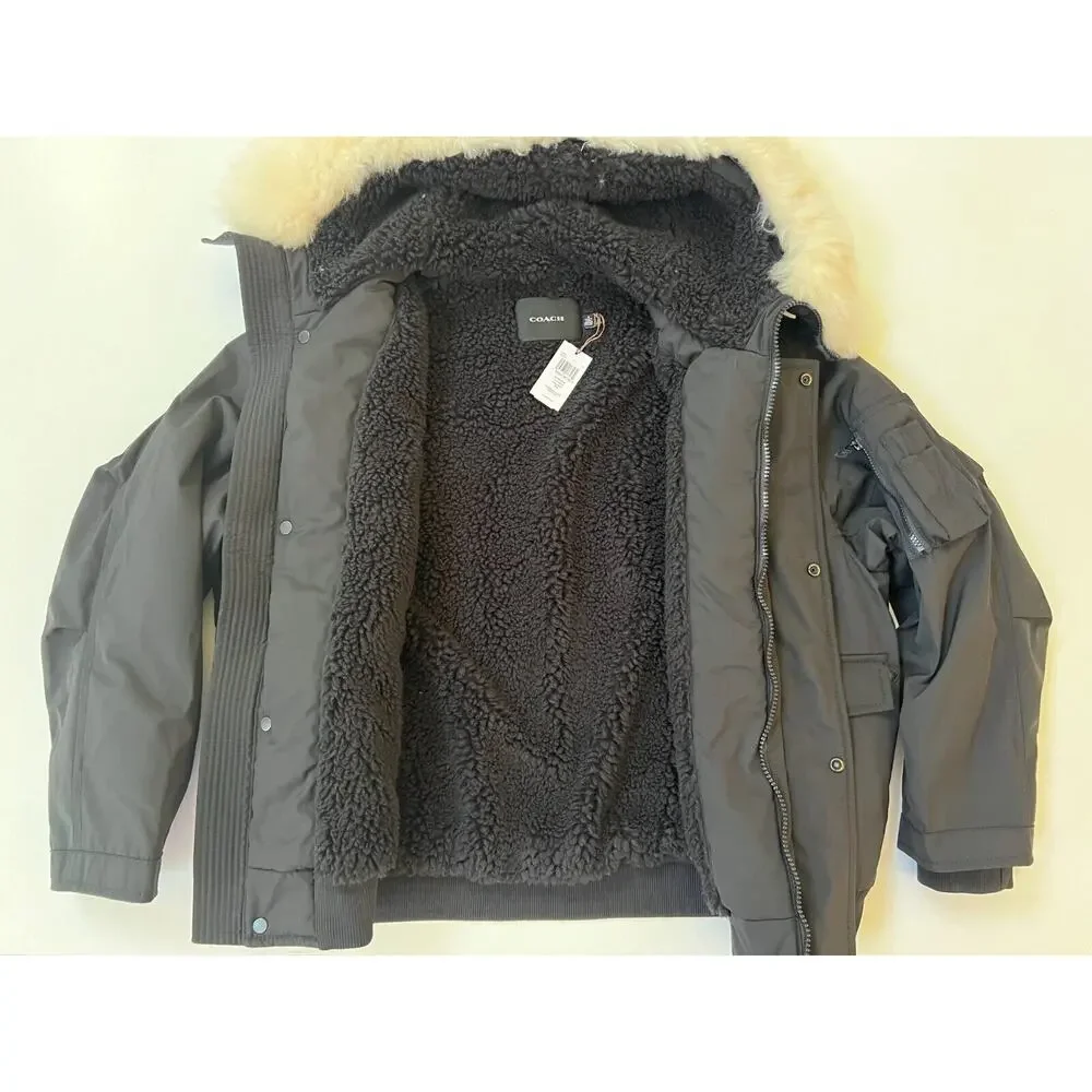 Coach short parka
